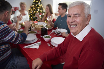 My family always spends christmas with us
