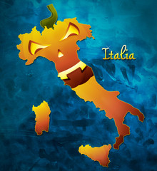 Halloween Map Italia