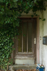 Fototapeta na wymiar House Entrance Abandoned
