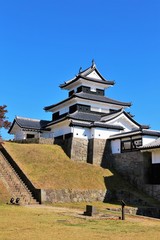 Naklejka premium 白河小峰城