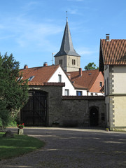 Fototapeta na wymiar Barntrup Kirche