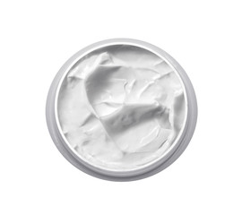 Cosmetic cream isolated on white 