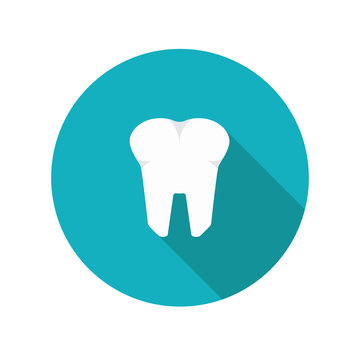 Dentist logo. Tooth logo. Vector illustration