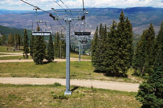 Beaver Creek, A Ski Resort  In The Rocky Mountains In Colorado