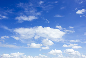 Naklejka na ściany i meble Sky with clouds
