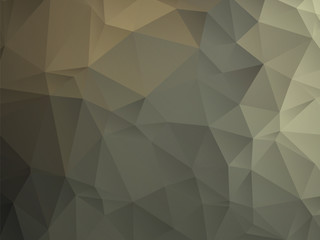 Abstract geometric triangle dark brown leather background