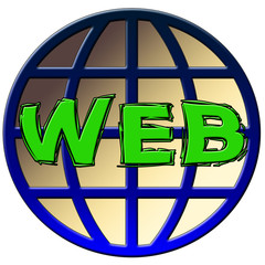 Web Globe Logo
