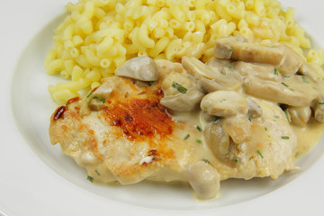 escalope et coquillettes 28102015
