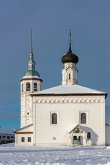 Fototapeta na wymiar The Resurrection Cathedral,Suzdal, Russia