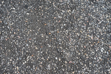 dirty asphalt street