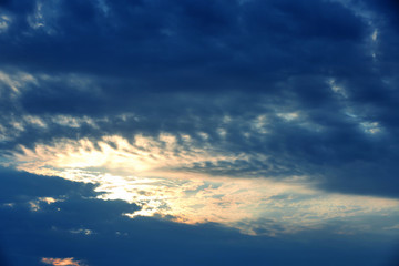 Beautiful sky background