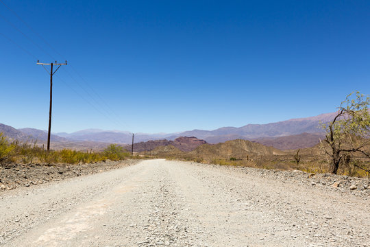 National Route 40 in Northern Argentina