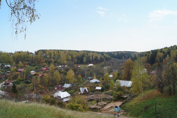 Fototapeta na wymiar Плёс, Ивановская область