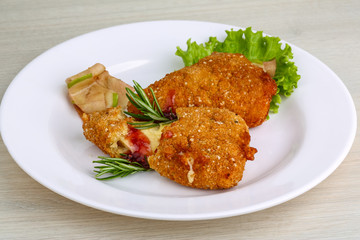 Fried cheese