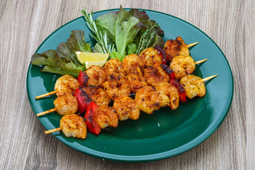 Prawn skewer