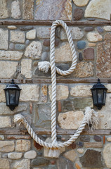 Fototapeta premium Decorative marine themed light fitting