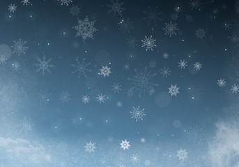 Abstract Winter Background