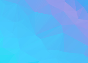 Blue polygonal background