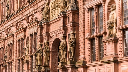 Obraz premium castle of heidelberg