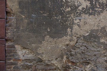Textured street wall