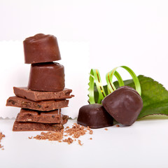 Chocolate and chocolate candies