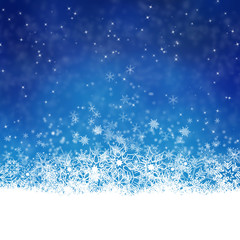 blue christmas background