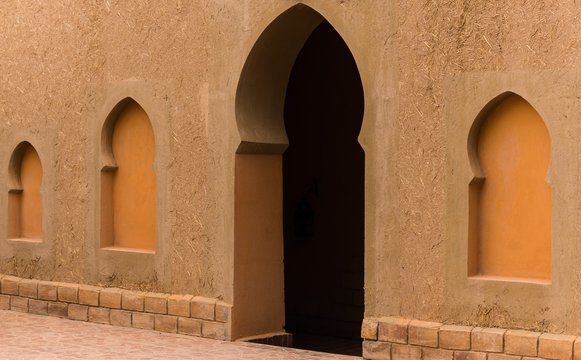 inside a moroccan kasbah