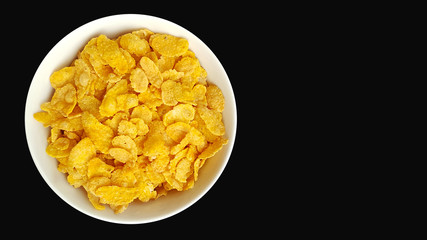 Bowl of corn flakes