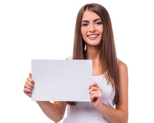 Fototapeta premium Woman with braces