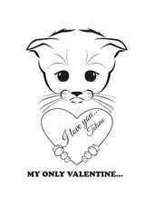 Totono and his only valentine