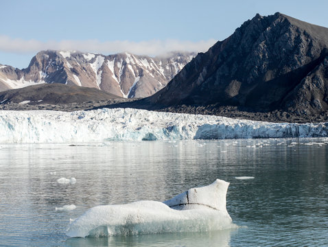 Glacier on Svalbard