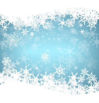 Christmas Snowflakes Card