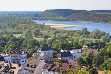 Vistula river in Kazimierz Dolny, Poland