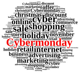 Obraz premium Cyber monday.