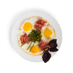 Fried eggs