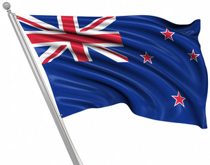 Fototapeta premium Flag of New Zealand