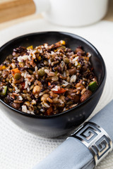 risotto al cartoccio alle verdure