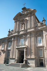 Fototapeta na wymiar Cathedral of the SS. Trinity, Cava de Tirreni
