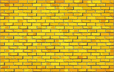 Yellow brick wall, 
Retro yellow brick wall vector, 
Seamless realistic white brick wall, 
Brick wall background, 
Abstract vector illustration