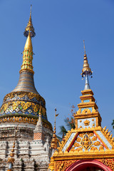 Fototapeta premium Wat Chiangman temple in Chiang Mai, Thailand