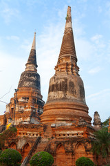 Fototapeta premium Wat Yai Chaimongkhon, Ayutthaya