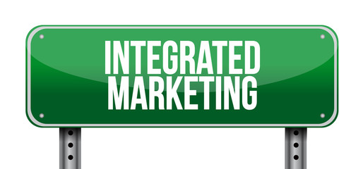 Integrated Marketing road sign concept