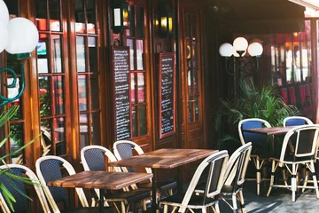 Acrylic prints Restaurant restaurant in Paris, France