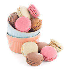 Colorful French Macarons
