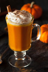 Homemade Thanksgiving Boozy Pumpkin Cocktail