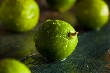 Raw Green Organic Key Limes