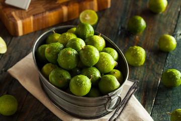 Raw Green Organic Key Limes