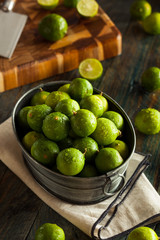 Raw Green Organic Key Limes