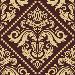 Seamless Oriental Vector Background