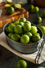 Raw Green Organic Key Limes